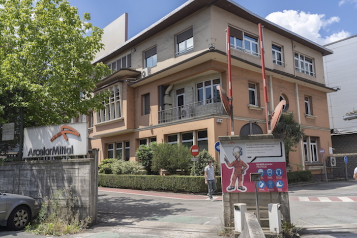 Factoría de ArcelorMittal en Olaberria. (Andoni CANELLADA/FOKU)