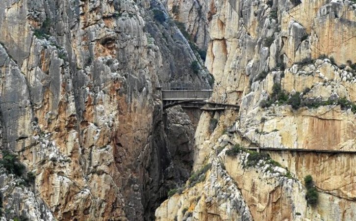 Los Gaitanes no son aptos para quienes sufren vértigo.