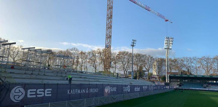 Obras del estadio Jean Dauger. (www.abrugby.fr) 