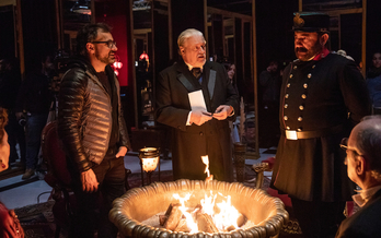 Lluís Danés dirige a Mario Gas, Sergi López y Francesc Orella. (NAIZ)