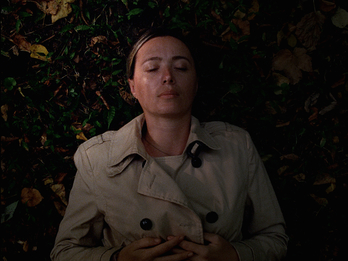 Ia Sukhitashvili, ganadora de la Concha de Plata a Mejor Actriz. (NAIZ)