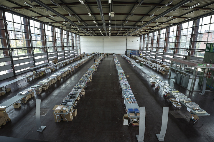 Landako guneak ezohiko irudia izango du aurtengo Azokan. (Aritz LOIOLA / FOKU)