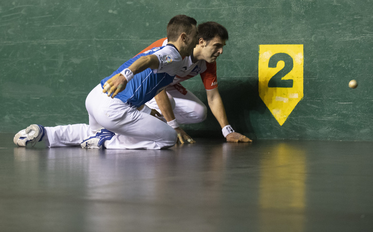 Deseroso hasi bada ere, garaipen ona lortu du Danel Elezkanok. (Aritz LOIOLA/FOKU)