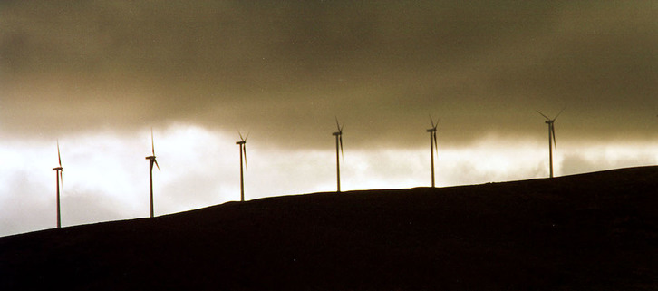Parque eólico de Elgea, también en Araba. (Andoni CANELLADA | FOKU)