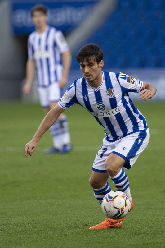 David Silva en el partido frente al Granada. (Juan Carlos RUIZ / FOKU)