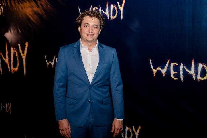 El director Benh Zeitlin en la presentación de su segundo largometraje. (NAIZ)