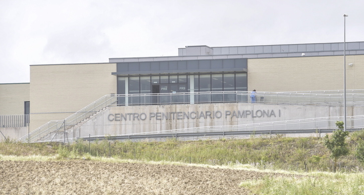 Cárcel de Iruñea, adonde será traído Apeztegia. (Idoia ZABALETA | FOKU)