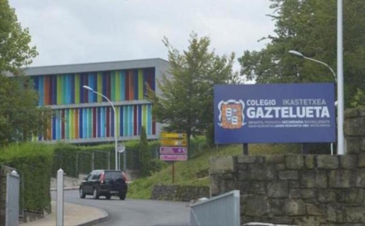 El colegio Gaztelueta, que recibirá este curso al menos 2,4 millones de euros. 