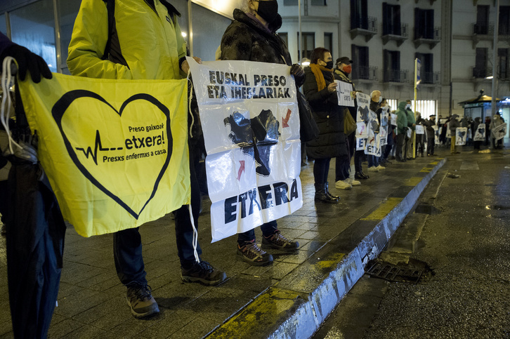 Etxeratek Bilboko Euskalduna Jauregian sinatutako adierazpena txalotu du. (Iñigo URIZ/FOKU)