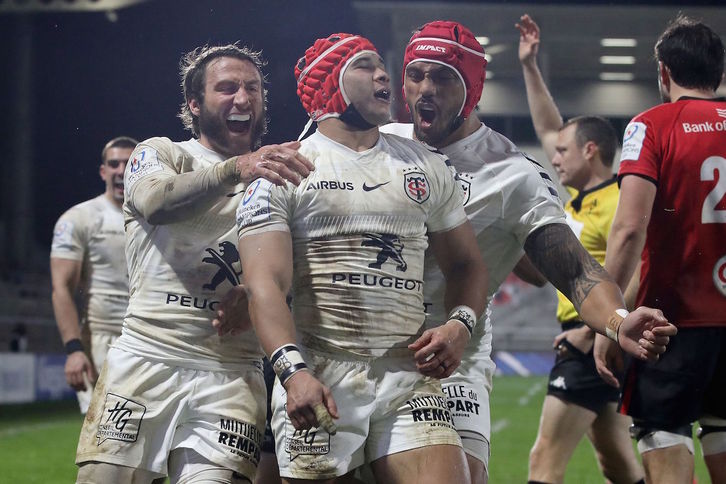 Toulouse ganó en Belfast en la primera jornada, pero se ha quedado sin rival para la segunda. (PAUL FAITH / AFP) 