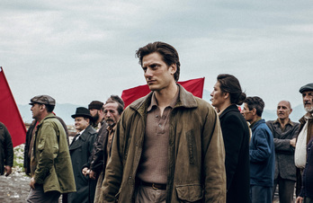 Luca Marinelli es el ‘alter ego’ napolitano de Jack London. (NAIZ)