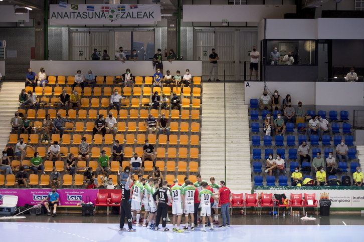 Igandean zaleak bueltatuko dira Anaitasuna pabilioilera. (Iñigo URIZ/FOKU)