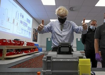 Johnson considera «difícil» el acuerdo sobre el Brexit.