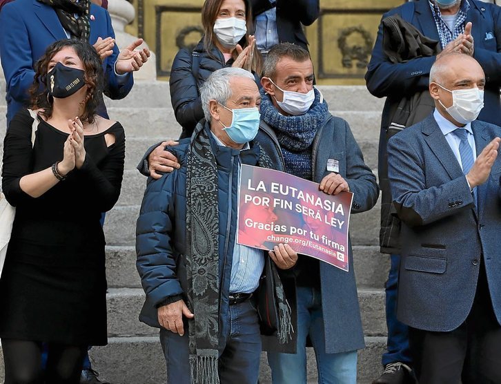 El Congreso español aprobará hoy la Ley de la eutanasia.