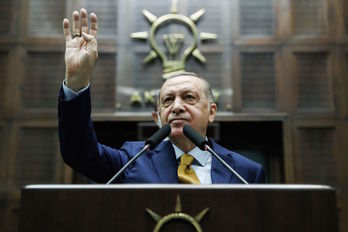 El presidente turco, Erdogan. (Handout | AFP)