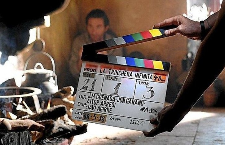 La productora vasca Irusoin y la andaluza La Claqueta participaron en 'La trinchera infinita'. (IRUSOIN)