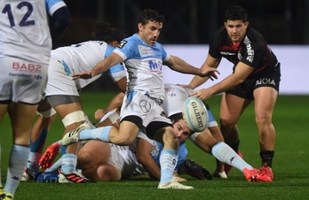 Guillaume Rouet Tolosaren aurkako partidan (Gaizka IROZ / AFP)