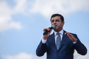 Selahattin Demirtas en una imagen de archivo. (Ozan KOSE/AFP)