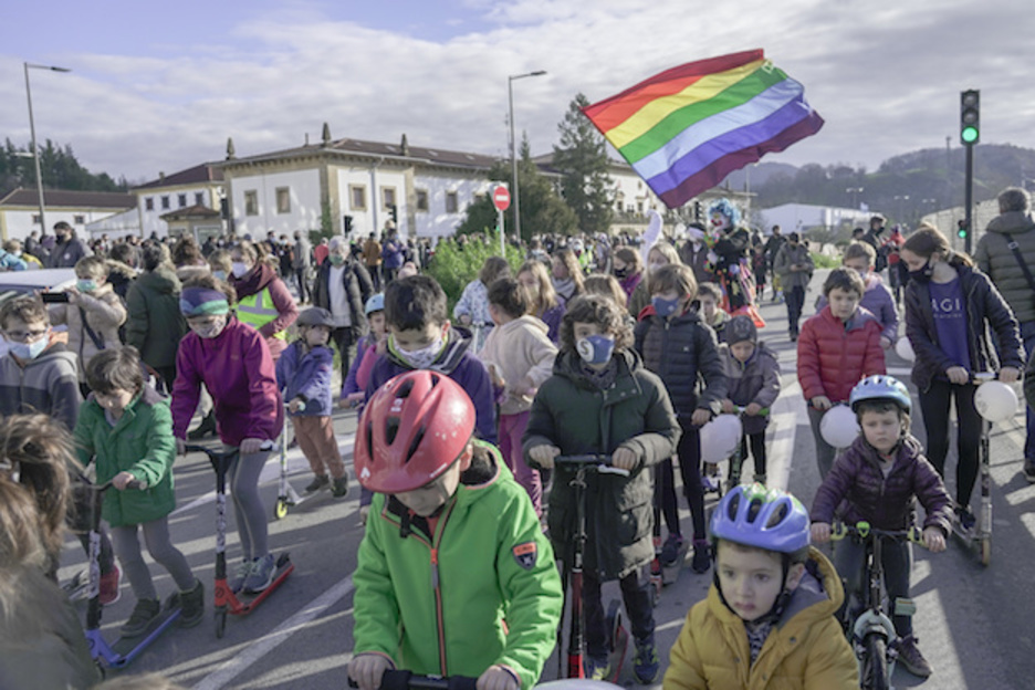 Jai giroa nagusi izan da. (Gorka RUBIO/FOKU)
