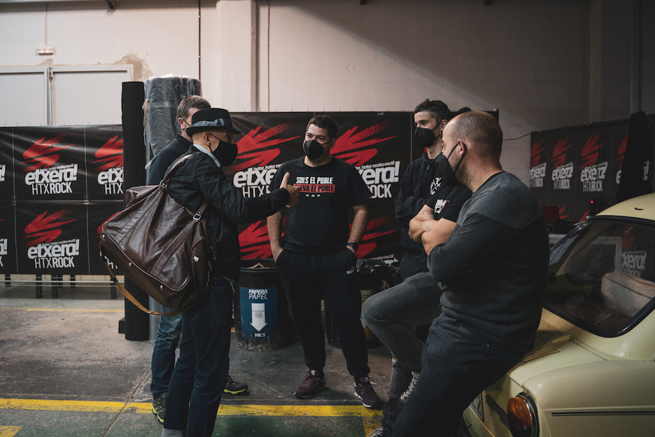 Francis Diez, grabazio eremura iritsi berritan. (Beñat GOIA) Francis Diez, grabazio eremura iritsi berritan. (Beñat GOIA)