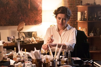 Emmanuelle Devos es una «nariz de oro» de las fragancias. NAIZ