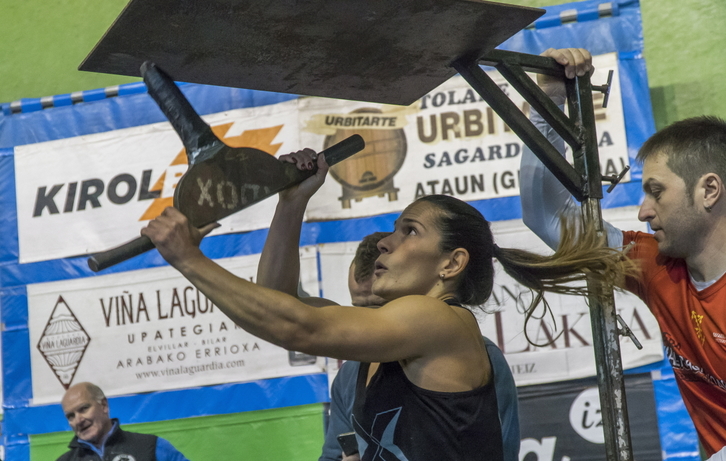 Virginia Finol, iazko txapelketan. (Andoni CANELLADA / FOKU)