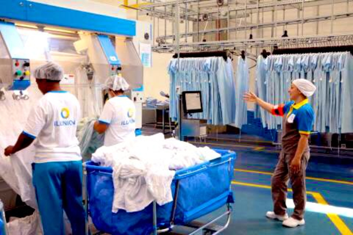 Trabajadoras de Ilunion-Euskalduna.