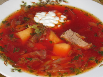Sopa borsch. (Kagor)