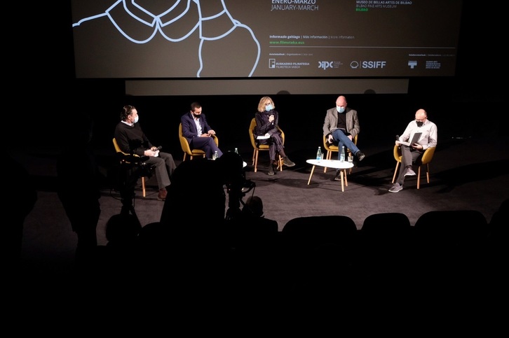 ‘Zinema eta zientzia’ zikloa ostirala honetan abiatuko da Tabakaleran, larunbatean Bilbon. (Jon URBE I FOKU)