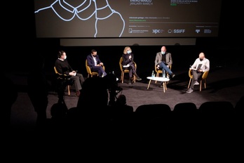 ‘Zinema eta zientzia’ zikloa ostirala honetan abiatuko da Tabakaleran, larunbatean Bilbon. (Jon URBE I FOKU)