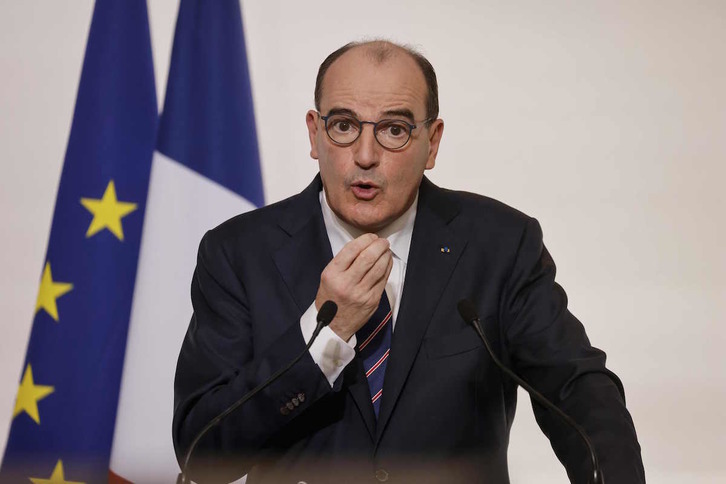 Jean Castex no ha descartado adoptar más restricciones desde la semana próxima. (Ludovic MARIN/AFP)