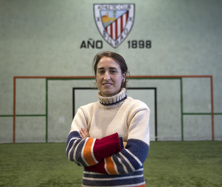 Iraia Iturregi, en la recta final de su carrera como jugadora. (Marisol RAMIREZ | FOKU)