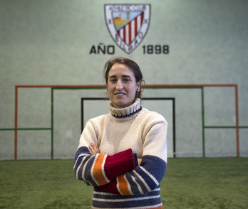 Iraia Iturregi, en la recta final de su carrera como jugadora. (Marisol RAMIREZ | FOKU)