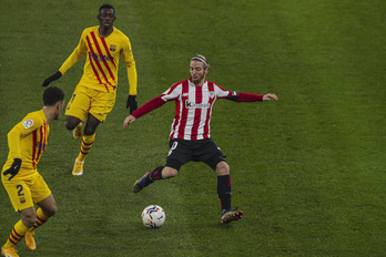 El Athletic deberá ser más regular ante el Atlético que lo que lo fue frente al Barcelona si quiere sumar en el Wanda Metropolitano. (Aritz LOIOLA)