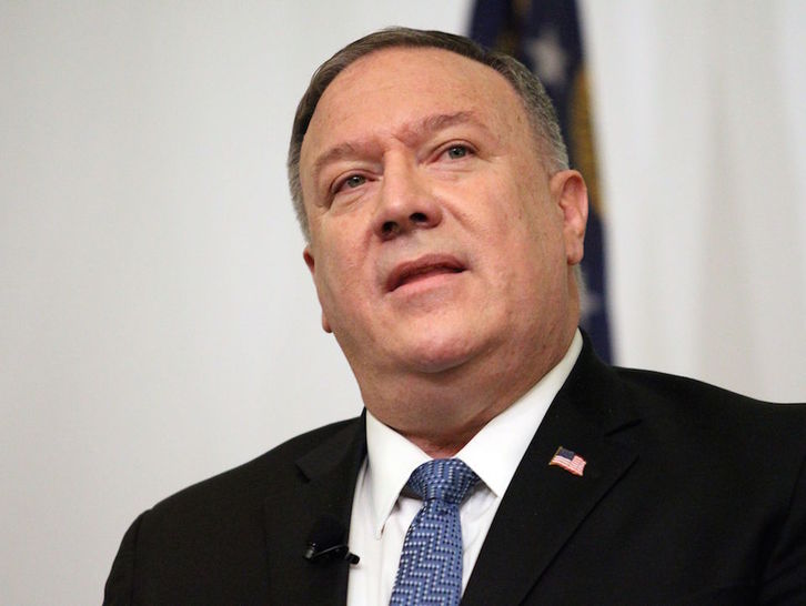 El secretario de Estado de EEUU, Mike Pompeo. (Tami CHAPPELL/AFP)