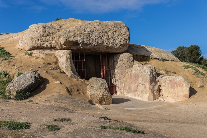 Entrada al dólmen. (GETTY IMAGES)