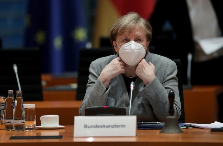  La canciller alemana, Angela Merkel. (Michael SOHN/AFP) 