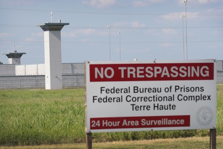 El Complejo Correcional Federal de Terre Haute, en Indiana. (Scott OLSON | AFP)