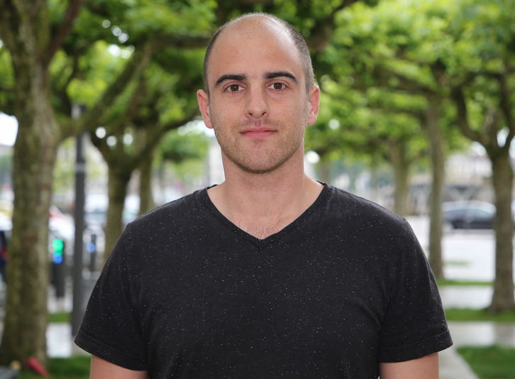 Joseba Erremundegi, Euskal Elkargoko ordezkaria. (Bob EDME)