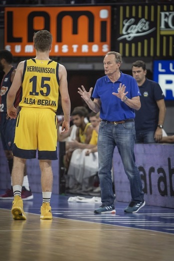 Aíto García Reneses, de nuevo al frente del Alba Berlín. (Endika PORTILLO / FOKU)