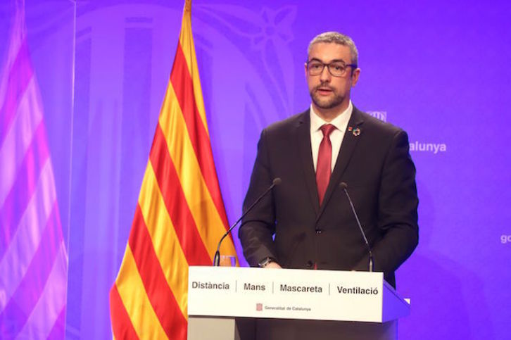 El consejero Bernat Solé. (@govern)