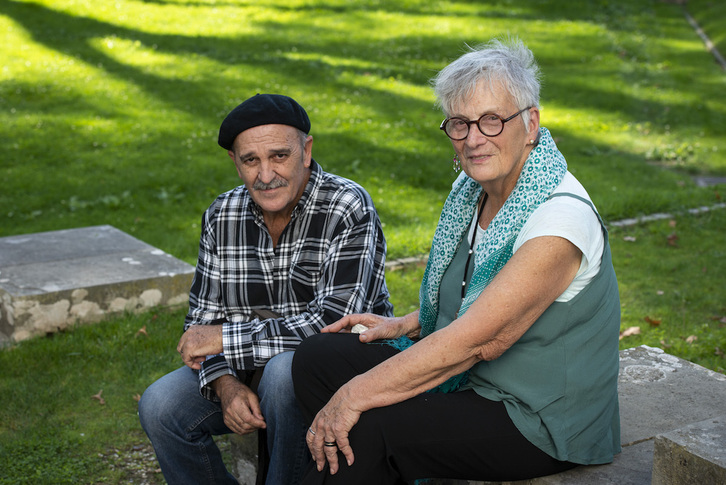 Este es el segundo documental protagonizado por Alfonso Etxegarai y Kristiane Etxaluz. (NAIZ)