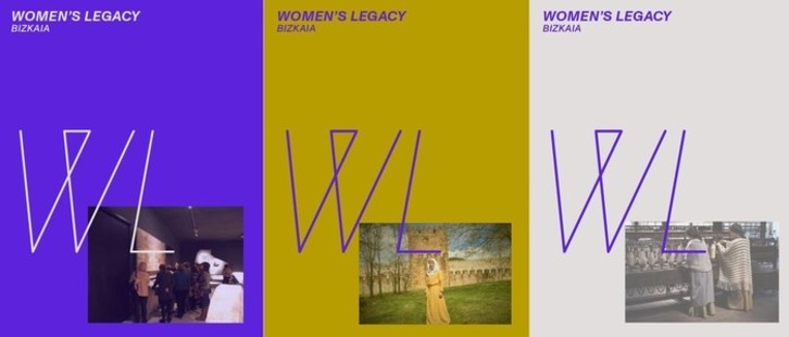 «Women's Legacy Europe» foroaren kartela. (Bizkaiako Foru Aldundia)