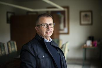 Alain Arla, maire de Garindein. © Guillaume FAUVEAU. 