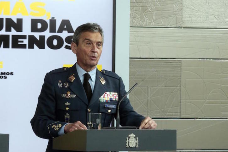 El dimitido JEMAD, Miguel Angel Villarroya. (La Moncloa)