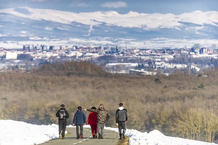 Gasteiz, segunda capital de la CAV en entrar en «zona roja». (Jaizki FONTANEDA | FOKU) 