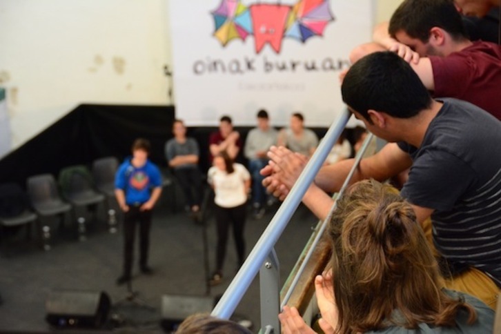 Eskolarteko txapelketak Gernika-Lumon izango du segida. (NAIZ)