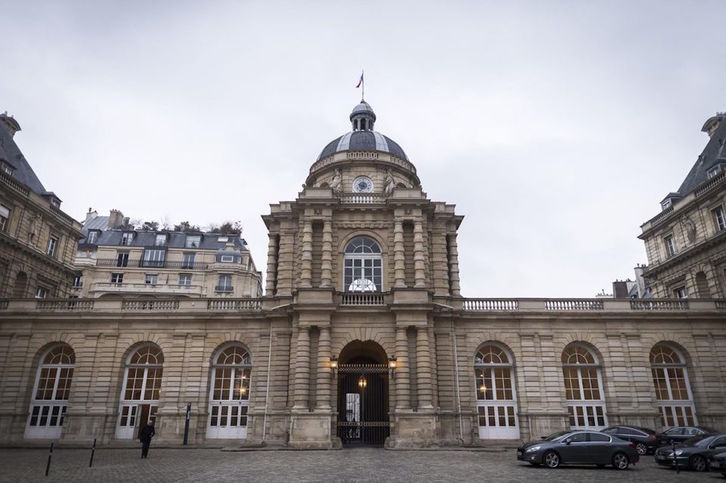 Luxenburgeko Jauregia, frantziar Senatuaren egoitza. (NAIZ)