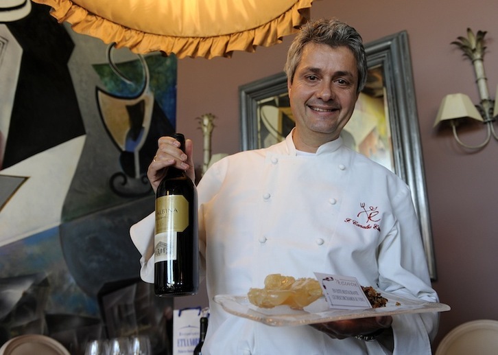 El cocinero Fernando Canales, uno de los 'Ilustres de Bilbao 2020'. (Monika DEL VALLE/FOKU) 