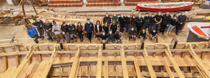 Albaolak Faktoriako kideak. (Albaola Faktoria)